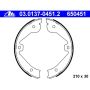 ATE 650451 ATE Parking Brake Shoe Set 650451 for Land Rover, Mercedes-Benz, Porsche, VW