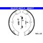 ATE 654017 ATE Parking Brake Shoe Set 654017 for Mercedes-Benz