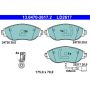 ATE LD2617 ATE Ceramic Front Disc Brake Pad Set LD2617 for Audi, Volkswagen