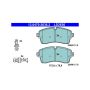ATE LD2636 ATE Ceramic Front Disc Brake Pad Set LD2636 for Jaguar, Land Rover