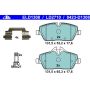 ATE LD2710 ATE Ceramic Front Disc Brake Pad Set LD2710 for Mini