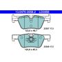 ATE LD3859 ATE Ceramic Front Disc Brake Pad Set LD3859 for BMW