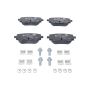 ATE LD3885 ATE Ceramic Rear Disc Brake Pad Set LD3885 for Mercedes-Benz