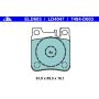 ATE LD4047 ATE Ceramic Rear Disc Brake Pad Set LD4047 for Chrysler, Mercedes-Benz