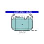 ATE LD4702 ATE Ceramic Front Disc Brake Pad Set LD4702 for BMW, Mini
