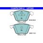 ATE LD7243 ATE Ceramic Front Disc Brake Pad Set LD7243 for Volvo