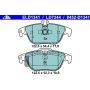 ATE LD7244 ATE Ceramic Rear Disc Brake Pad Set LD7244 for Mercedes-Benz