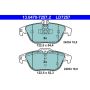 ATE LD7257 ATE Ceramic Rear Disc Brake Pad Set LD7257 for Mercedes-Benz