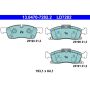 ATE LD7282 ATE Ceramic Rear Disc Brake Pad Set LD7282 for Dodge, Jeep, Mercedes-Benz