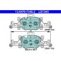 ATE LD7345 ATE Ceramic Front Disc Brake Pad Set LD7345 for BMW
