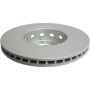 ATE SP22222 ATE Coated Single Pack Rear Disc Brake Rotor SP22222 for Audi, Volkswagen