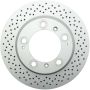 ATE SP24176 ATE Coated Single Pack Rear Disc Brake Rotor SP24176 for Porsche