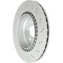 ATE SP26137 ATE Coated Single Pack Rear Disc Brake Rotor SP26137 for Mercedes Benz