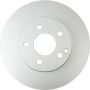 ATE SP28155 ATE Coated Single Pack Front Disc Brake Rotor SP28155 for Mercedes Benz