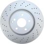 ATE SP32137 ATE Coated Single Pack Front Disc Brake Rotor SP32137 for Mercedes Benz