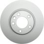 ATE SP34123 ATE Coated Single Pack Front Left Disc Brake Rotor SP34123 for Audi, Porsche, VW