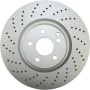 ATE SP36105 ATE Coated Single Pack Front  Disc Brake Rotor SP36105 for Mercedes Benz
