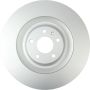 ATE SP36107 ATE Coated Single Pack Front Disc Brake Rotor SP36107 for Audi