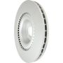 ATE SP36107 ATE Coated Single Pack Front Disc Brake Rotor SP36107 for Audi