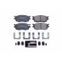 PowerStop Z23-1156 PowerStop - Z23 Daily Driver Carbon-Fiber Ceramic Brake Pads with Hardware Kit