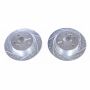 PowerStop EBR1658XPR PowerStop Evolution Performance Drilled, Slotted & Plated Brake Rotor Pair