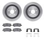 Dynamic Friction 6512-99149 Rotor Kit