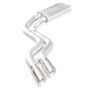 Stainless Works FTR10CBFT 2011-14 Ford Raptor Exhaust X-Pipe Resonator Front Passenger Rear Tire Exit