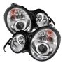 SPYDER 5011282 Projector Headlights - LED Halo - Chrome