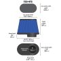 AIRAID 723-472 Universal Air Filter