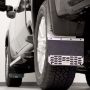 Putco 78120 2020 Chevy Silv/Sierra HD (Front or Rear) - Set of 2 Mud Skins - Brushed SS w/ Hex Shield