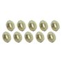 ALLSTAR PERFORMANCE ALL18255-10 3/8-24 LH Steel Jam Nuts 10pk