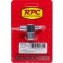 RACING POWER CO-PACKAGED RPCR4531Z Steel T Fitting 3/8In NPT 3/8In & 1/4In Barbs