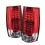 SPYDER 5002150 LED Tail Lights - Red Clear