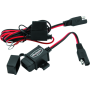 BikeMaster 150904 USB Charger Kit-Sae To USB