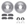 Dynamic Friction 6512-21101 Rotor Kit