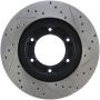 Stoptech 127.44093R Slotted & Drilled Sport Brake Rotor