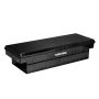 Tradesman 79305DB Aluminum Single Lid HD 28 Cross Bed Truck Tool Box Deep Well (72in.) - Black
