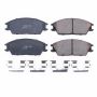 PowerStop 17-404 PowerStop - Z17 Low-Dust Ceramic Brake Pads with Hardware