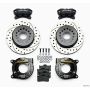 Wilwood 140-7141-D Forged Dynalite P/S Park Brake Kit Drilled Chevy 12 Bolt w/ C-Clips