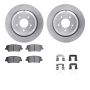 Dynamic Friction 6512-03309 Rotor Kit