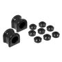 Prothane 94-05 Dodge Ram 1500-3500 2/4wd Front Sway Bar Bushings - 34mm - Black