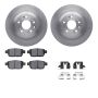 Dynamic Friction 6512-58124 Rotor Kit