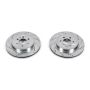 PowerStop AR82118XPR PowerStop Evolution Performance Drilled, Slotted & Plated Brake Rotor Pair