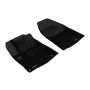 3D MAXpider 2014-2015 Jeep Cherokee Kagu 1st Row Floormat - Black