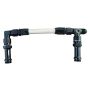 FRAGOLA FRG920002-BL #6 Fuel Line Kit 7/8-20 Dual Inlet 4150 Black
