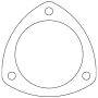 Cometic Gasket C15188C Cometic .043in Copper Exhaust Header Collector Gasket - 3.5in Diameter - 4.438in Bolt Circle