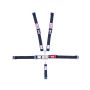 5-pt Harness System Jr Wrap Around BK