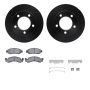 Dynamic Friction 8212-99092 Rotor Kit