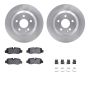 Dynamic Friction 6612-63452 Rotor Kit