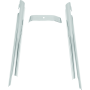 Kuryakyn 7863 Downtube Covers 07-17 Softail Chrome
